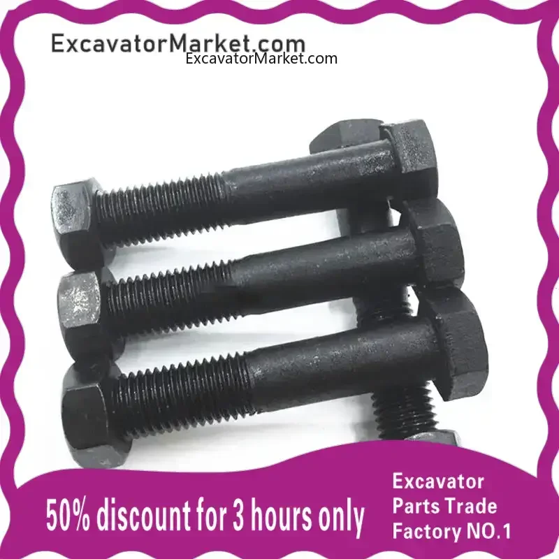 

excavator accessories For KOMATSU PC60/100/200/300/400 bucket pin screws pin bucket tooth screws excavator Parts