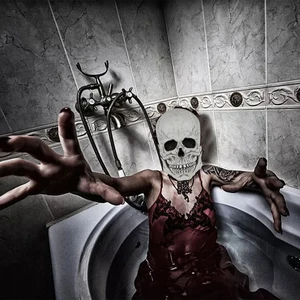 6 Büyük satış, maske iskeleti, bir kafatası-no. 4