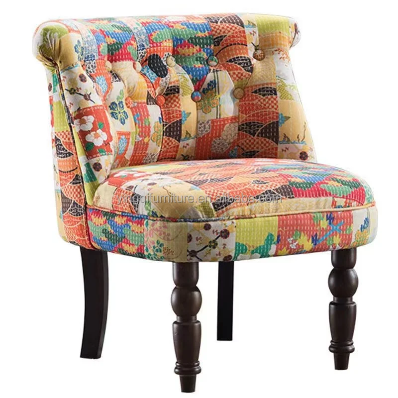 

Living room or balcony lounge chair, durable American retro single sofa