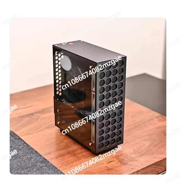 

Полностью алюминиевый небольшой корпус V9 с двойным слотом, система поддержки PCI половинной высоты для компактных ПК