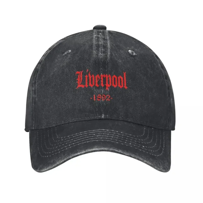 

Y2K Liverr pool 1892 Retro Cowboy Washed Baseball Caps Female New Trend Deniime Sunscreen Hats Spring Summer Women Snapback Cap