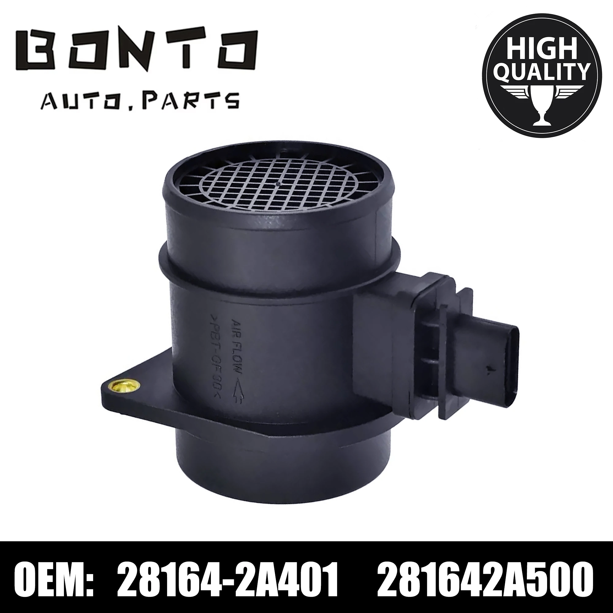 

BONTO Mass Airflow MAF Sensor For Hyundai Accent Kia CARENS Sportage 1.7L Replace 0281002723 28164-2A401 281642A500