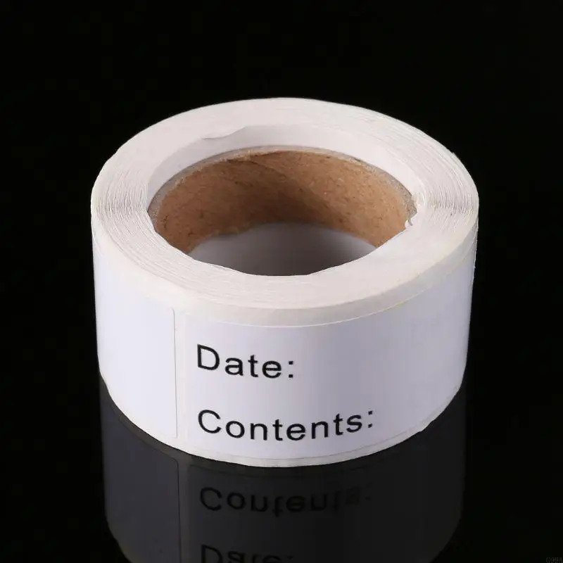 G99a 125pcs/Roll Home Kitchen Storage Label