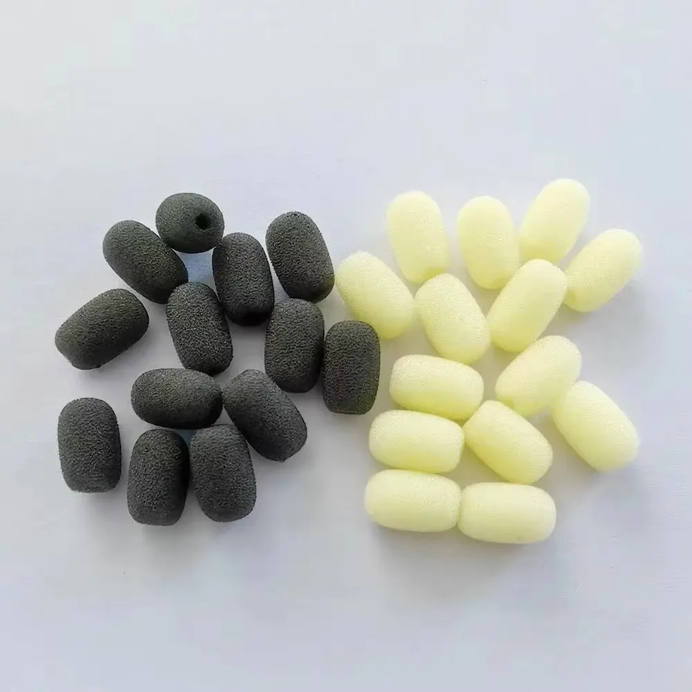 R Miniature Sponge Invisible Microphone Special Foam Cover Smallest Skin Color Mini Mic Sponge Microphone Replacement Windscreen