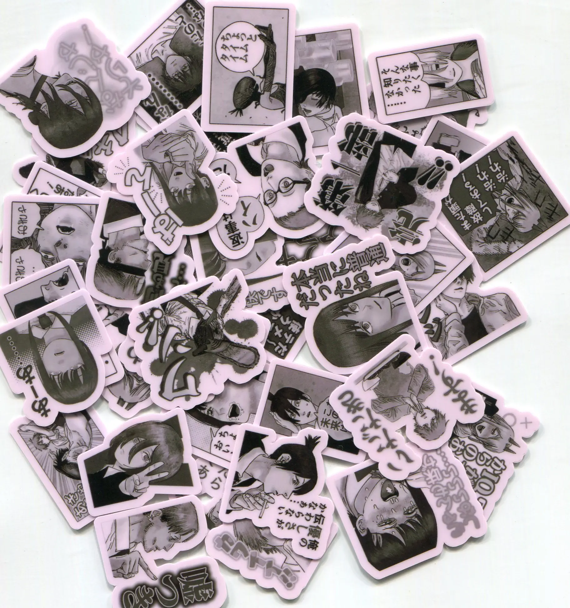 40pcs Chain saw man MANY STYLES  2-3cm Sticker