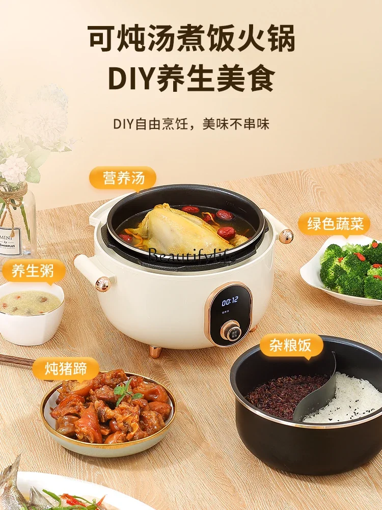 Double bile electric pressure cooker household rice cooker multi-function