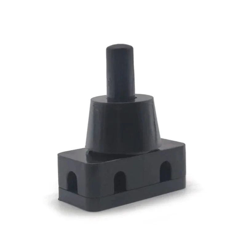 Self-locking ON/OFF Push Button AC250V 10A 2 Pins Latching for Lamps Industrial Field Mini Power Switches