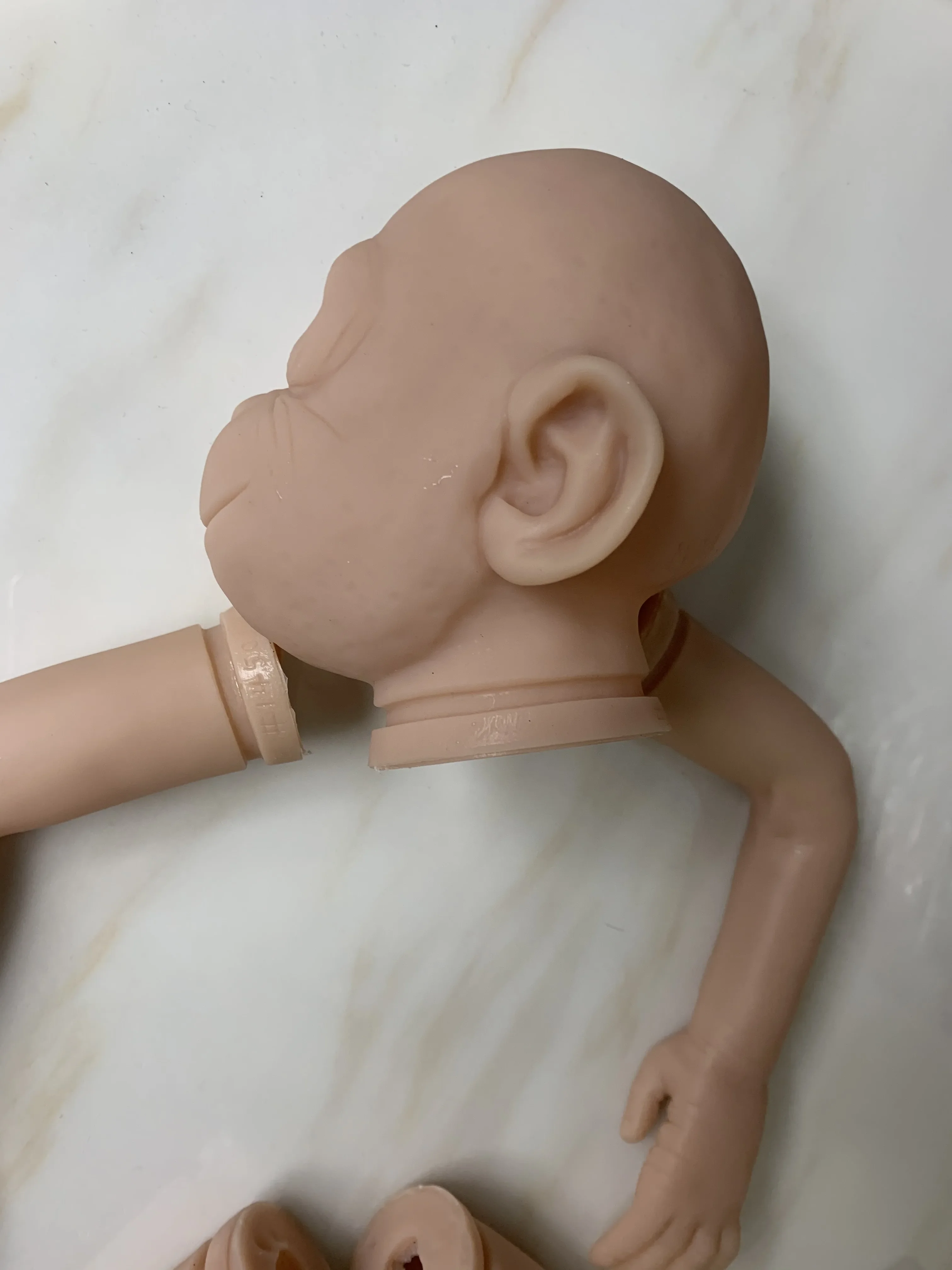 realistyczny zestaw lalek reborn małpa orangutygan artysta wykonany niepomalowane puste części lalki