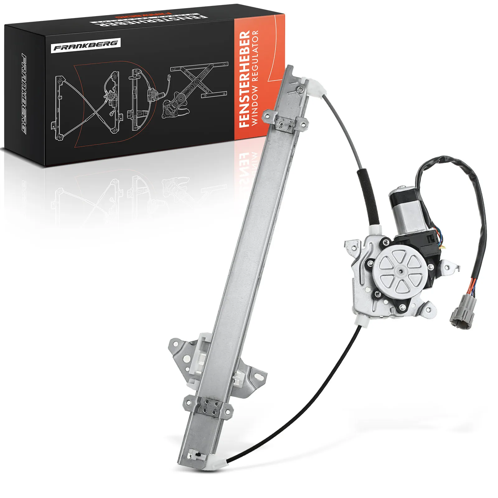 Frankberg 1x Raammechanisme linksvoor voor Nissan X-Trail T30 SUV 2001-2013 807218 H300 807218 H30A 80721-8H300 80721-8H30A