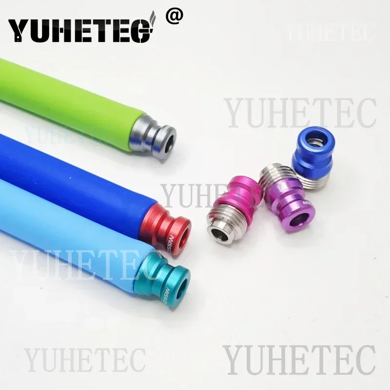 1 قطعة BB صندوق البليت مهمة الألومنيوم بالتنقيط تلميح متعدد الألوان اللون متغير مدخل المنقط القش المشترك #2