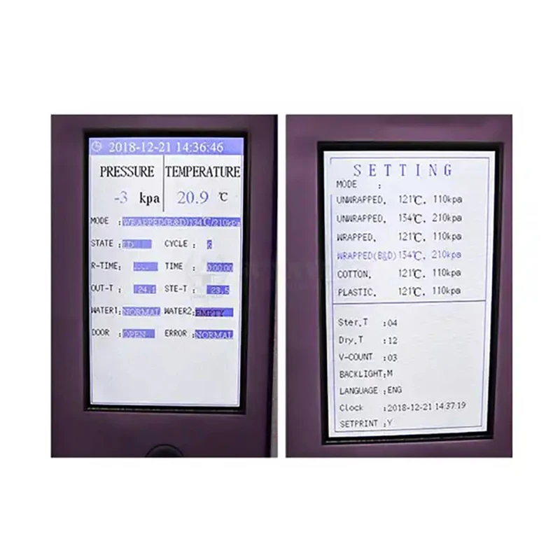 

SY-M025 Автоклав Паровой стерилизатор Класс B Медицинская машина Автоклав клиники