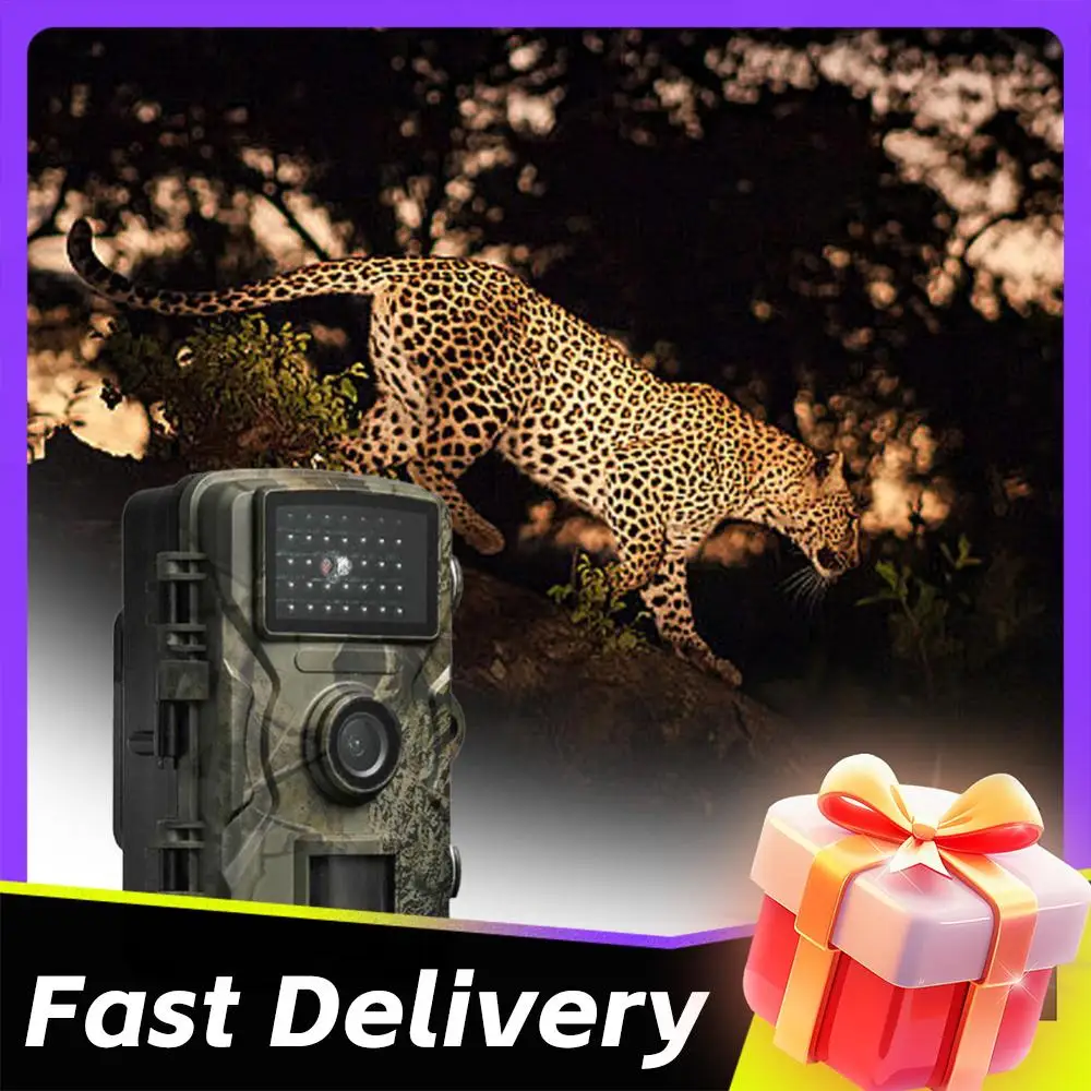 

Hunting Trail Camera Waterproof Infrared Night Vision Security Cam Motion Activated Wildlife Camera for Scouting Hunting