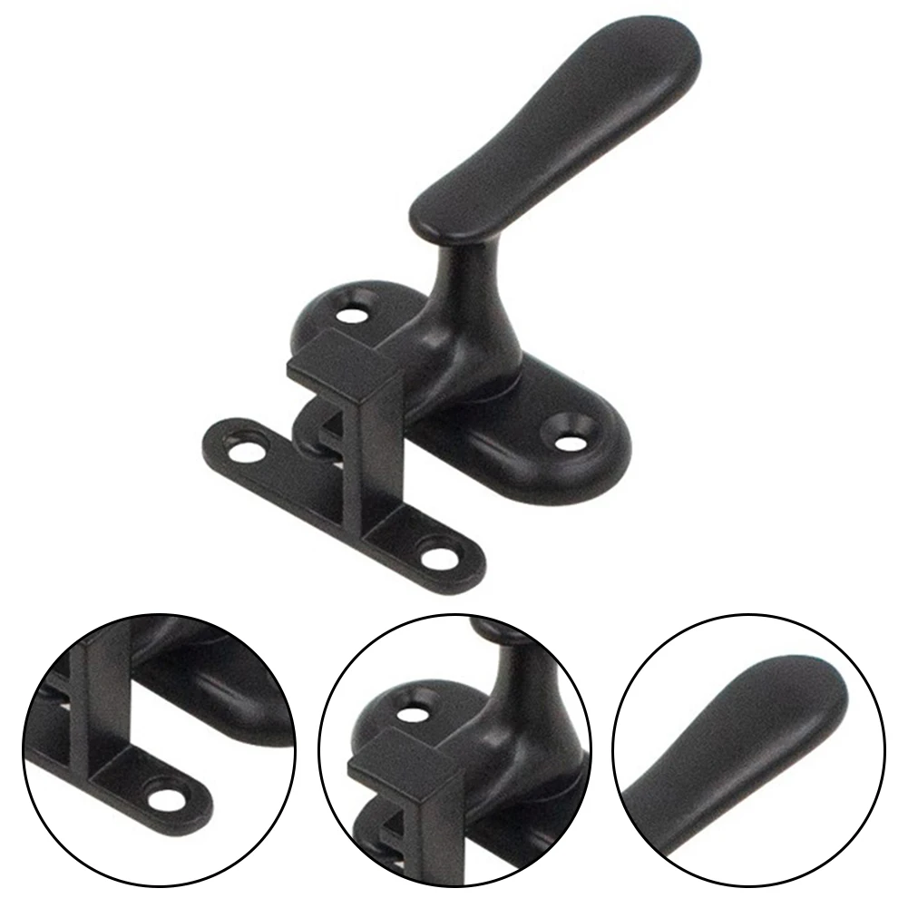 

Защелка для раздвижных окон с защитой от царапин, прочная ручка, эстетичный дизайн, двойная защелка-карточка