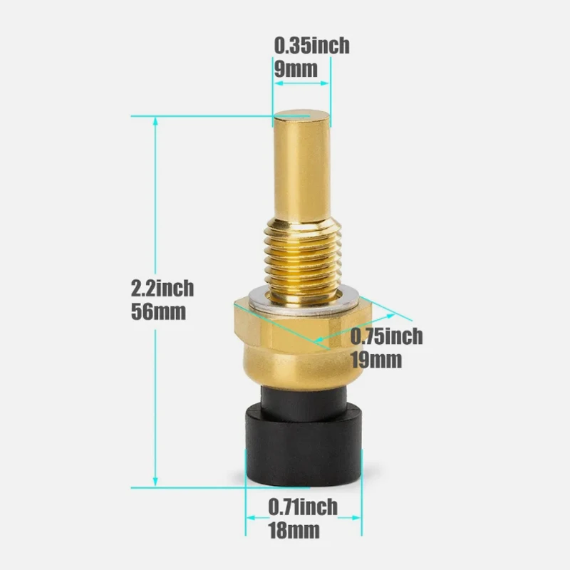 12608814 for Chevrolet GMC Cadillac Saturn Isuzu 15326388 2134692 96181508 Coolant Temperature Sensor Radiator Coolant Fan