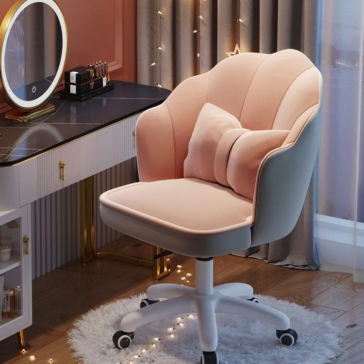 

Ergonomic Office Chair Leather With Lumbar Support Swivel Rolling Desk Chair For Home Office Computer Room Chair Ergonomic