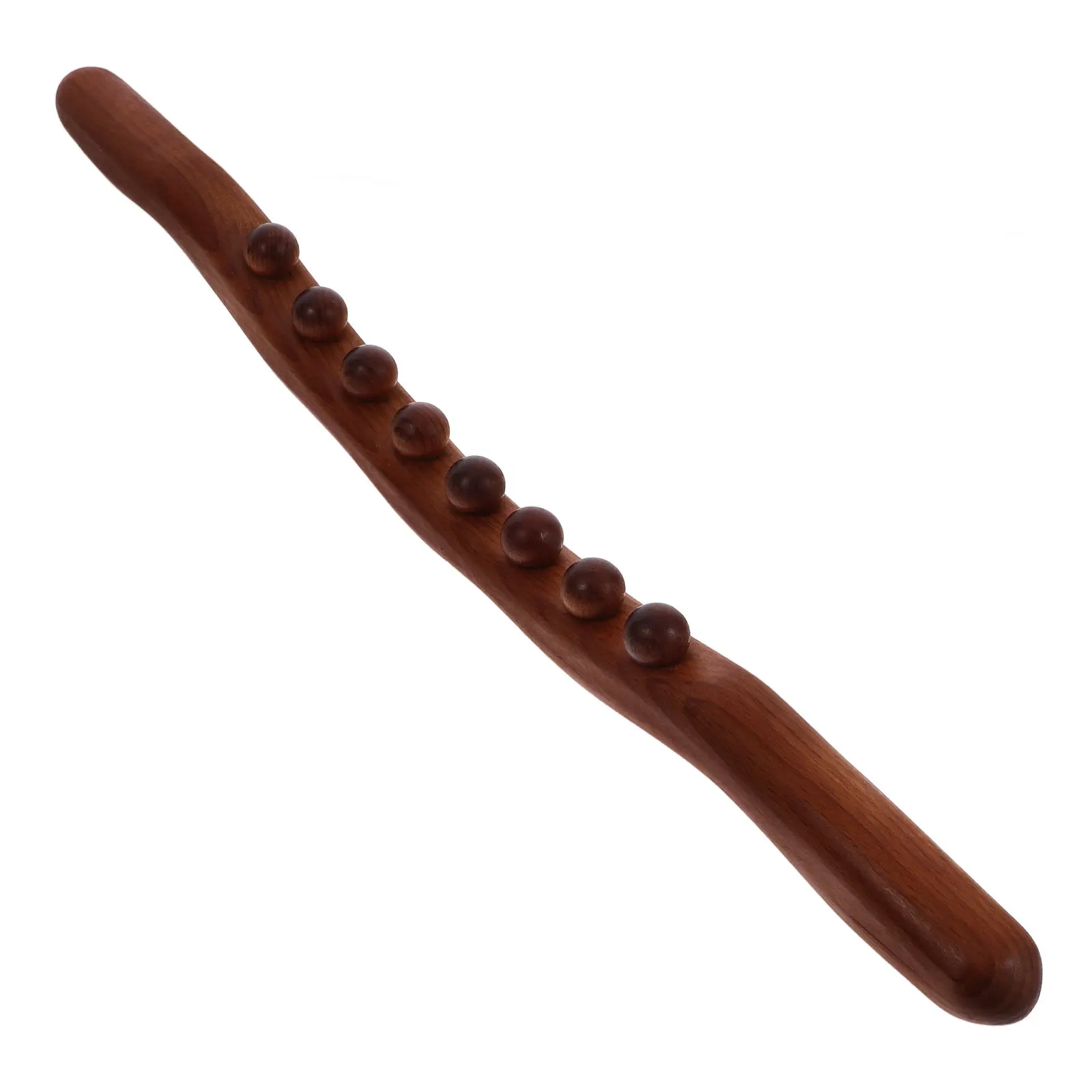 

8 Beads Wooden Gua Sha Massage Stick For Body Therapy Muscle Relaxation Portable Massage Tool For Home Salon Gym Travel Gua Sha