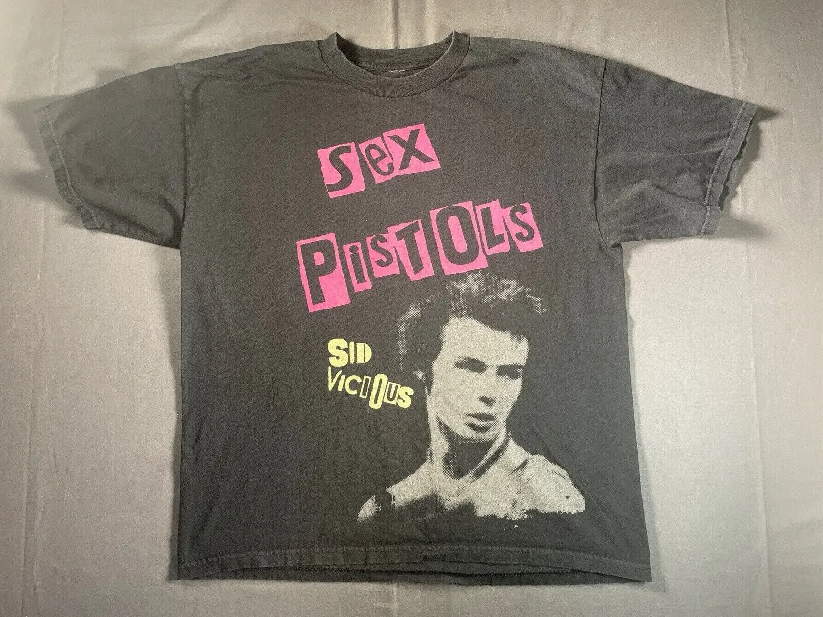 Футболка Sex Pistols для взрослых, размер XL, Сид Вишес, Y2k, панк-рок музыка