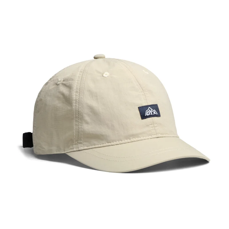 Casquette de baseball à bord court rétro américain pour hommes et femmes, séchage rapide, parasol extérieur, chapeau de sport réglable décontracté, été 2024