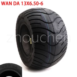 Motorcycle Accessories 13x6.50-6 Tubeless Tyre Vacuum Tire for ATV QUAD Golf Buggy Mower Go-kart Lawnmowers wan da