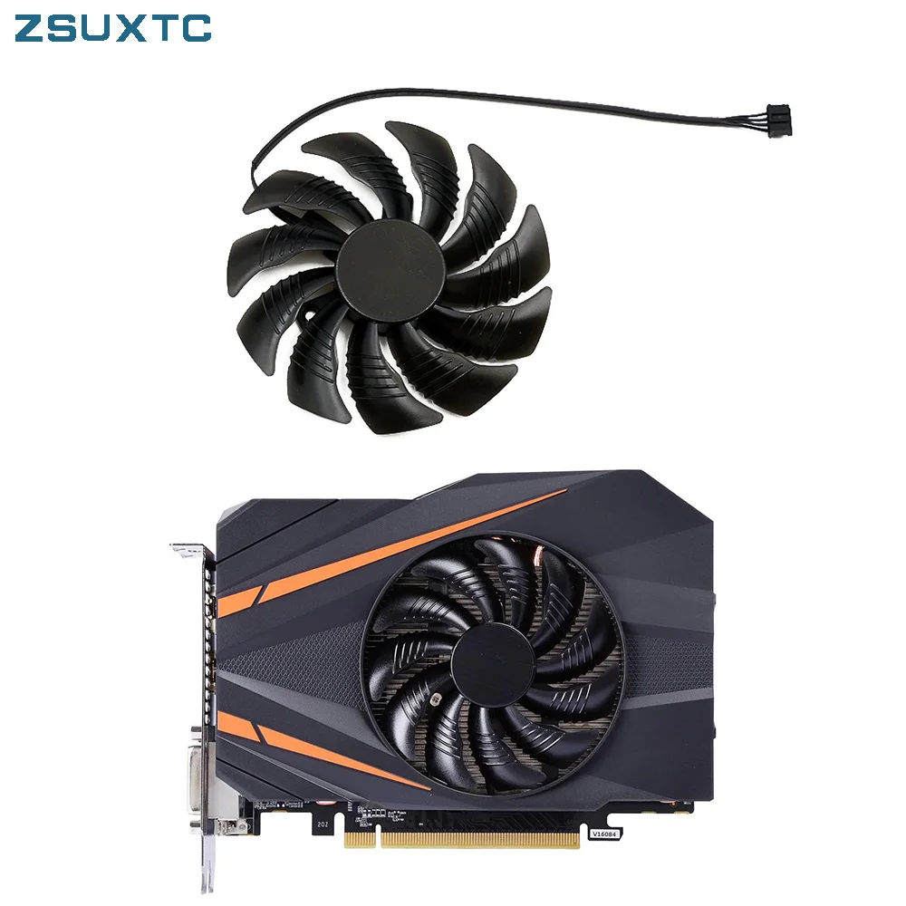 T129215SU 88MM PLD09210S12HH Fan Replace For Gigabyte Geforce GTX 1080 GTX1070 1060  1050 Ti fan Mini ITX G1 Radeon Gaming Fan