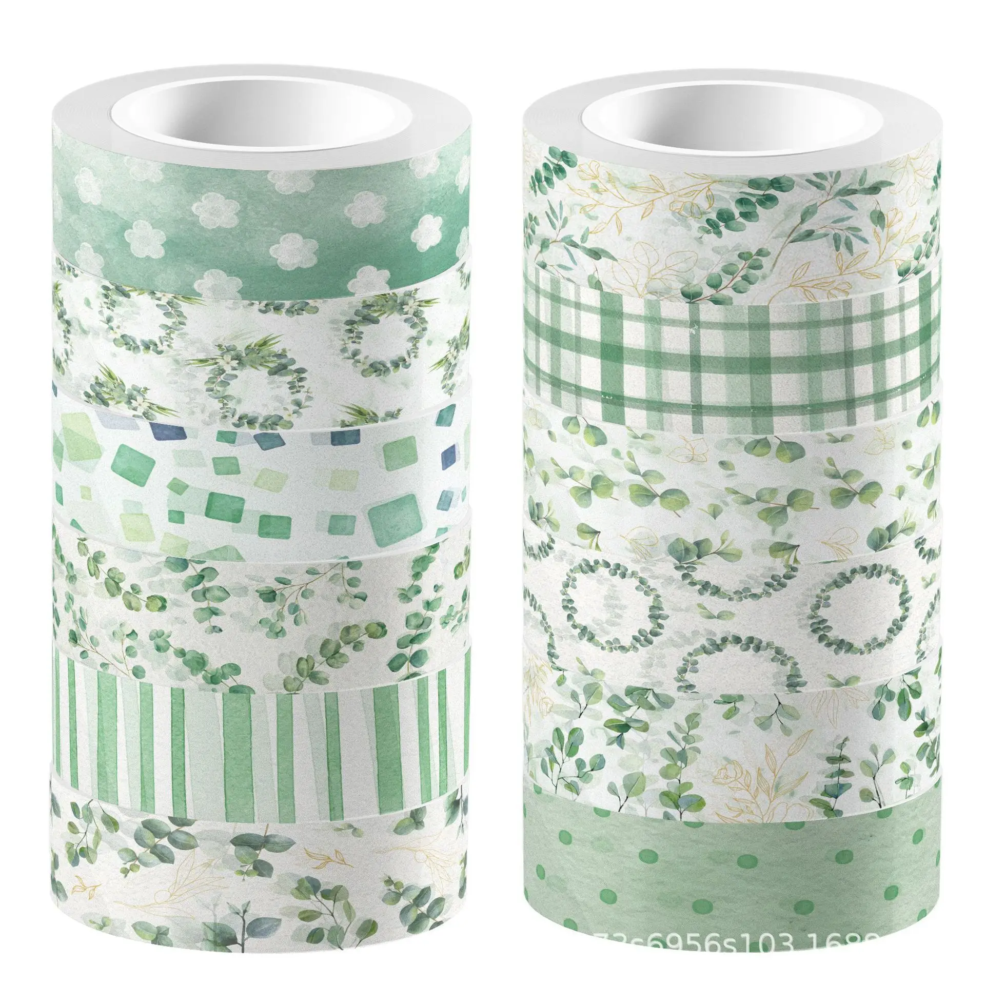 

Leaf Transparent Roll Adhesive and Paper Tape DIY Hand Account Material Office Supplies Washi Tape Organizer