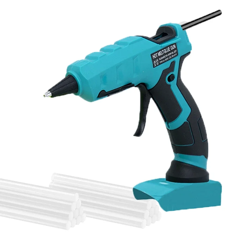 Electric Hot Melt Glue Gun for Makita 18V Battery Cordless Electric Glue Gun 7mm Glue Stick Hot Melt Welding Air Gun DIY Tool