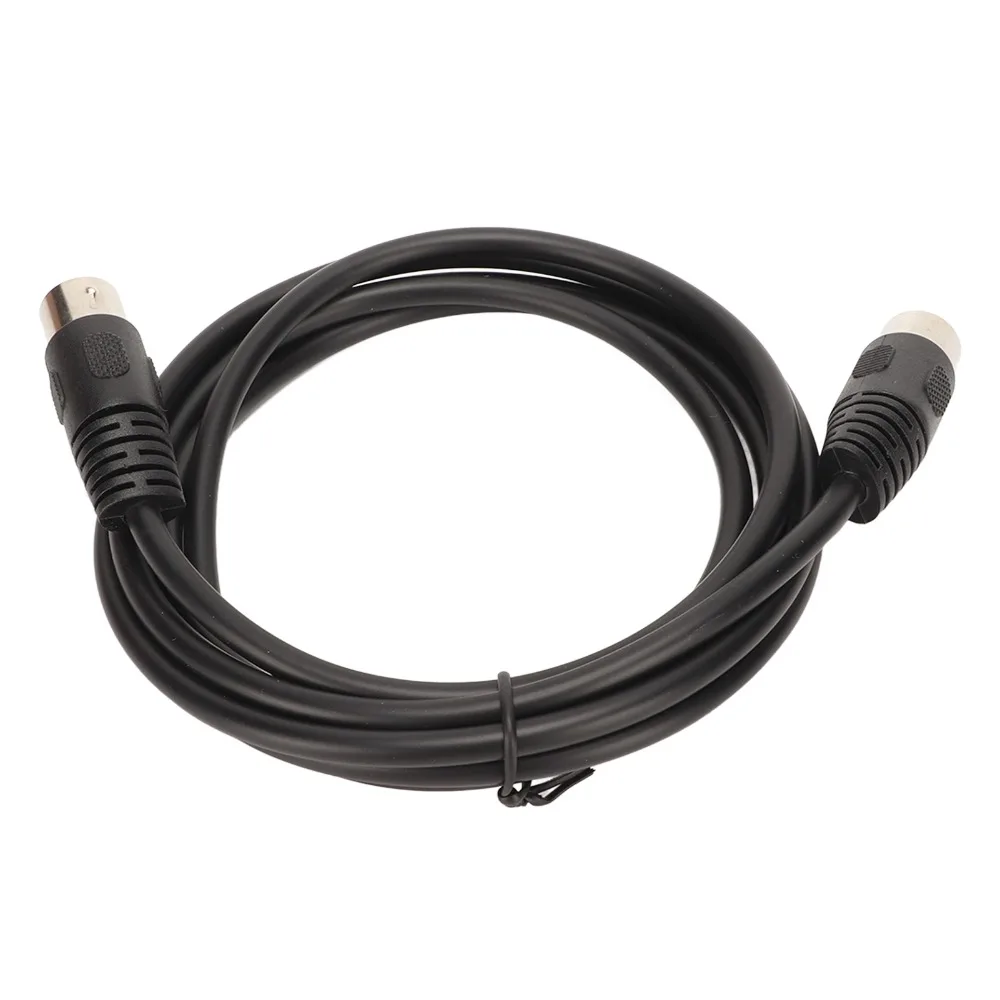 cabo-de-conexao-de-sinal-de-Audio-e-dados-flexivel-de-18m-59-pes-macho-din-de-8-pinos-para-macho-din-de-6-pinos-plug-and-play
