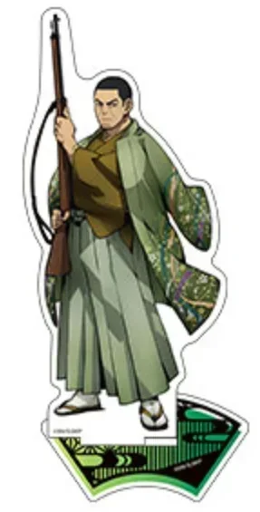 Anime Asirpa Sugimoto Saichi Kochoube Asuko Shiraishi Yoshitake Figura Bambola Acrilico Modello Del Basamento Giocattolo Cosplay per Il Regalo