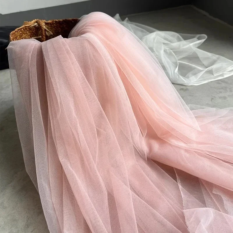 

Красная мягкая тюлевая ткань, свадебный праздник, занавеска, макет одежды, спинка стула, пряжа, сетка, сделай сам, швейный материал, платье, газовая юбка