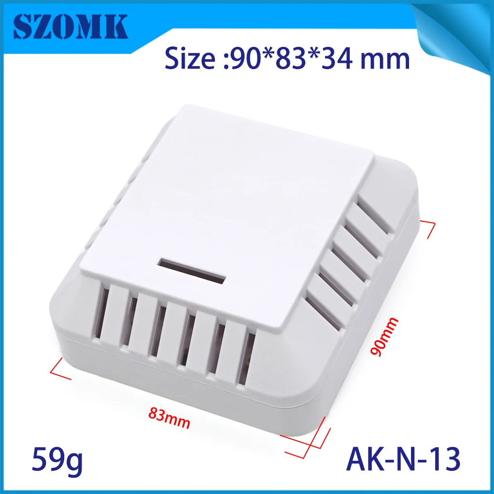 SZOMK Plastic temprature sensor  humidity sensor enclosure (1Pcs) 90*83*35mm electronical junction box high quality project case