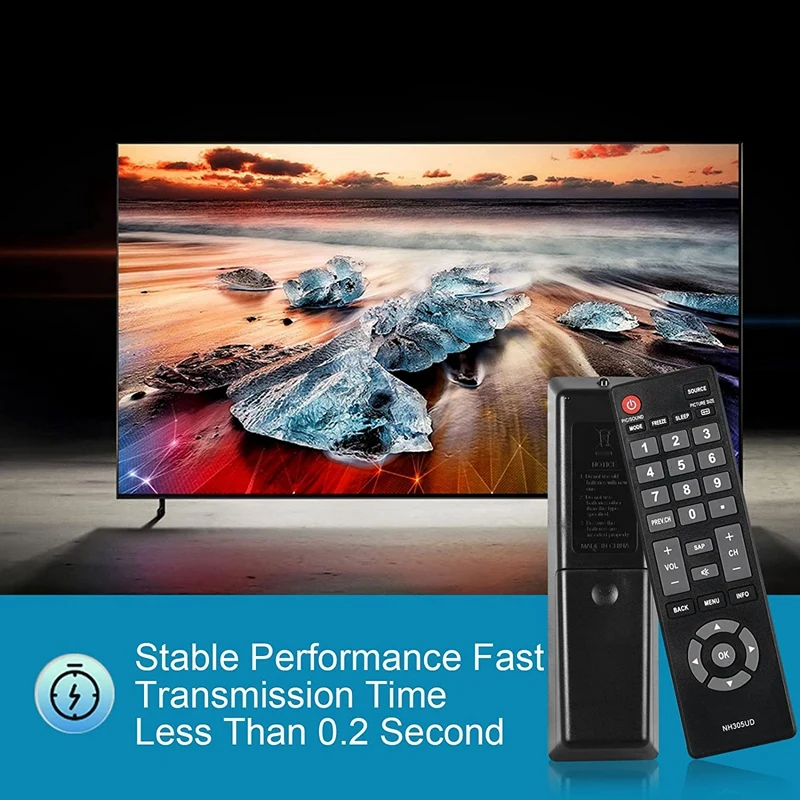 جهاز تحكم عن بعد للتلفزيون nh305ud لـ edelson hdtv ، lf461em4a ، lf501em4a ، lf501em4f