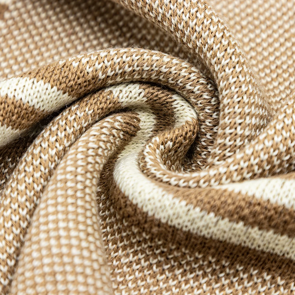 1 قطعة 2025 الشعور المتقدم للخريف والشتاء الخارجي المنسوج وشاح الموضة الدافئة الجديدة للرجال-جميع أنواع الأوشحة