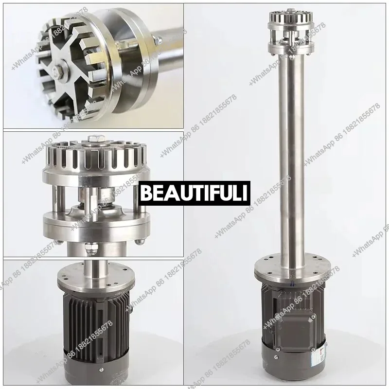 High shear homogeneous emulsification mixer for s production