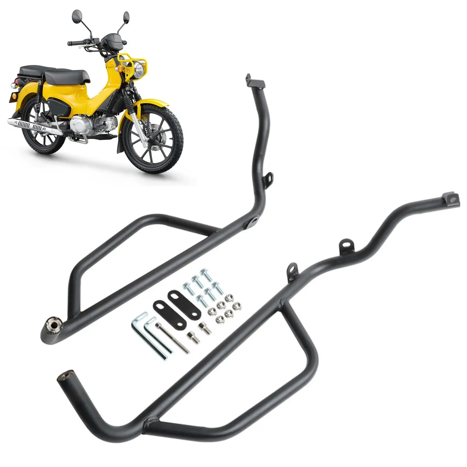 

Highway Crash Bar Engine Guard Left and Right fit for Honda Cross Cub cc110