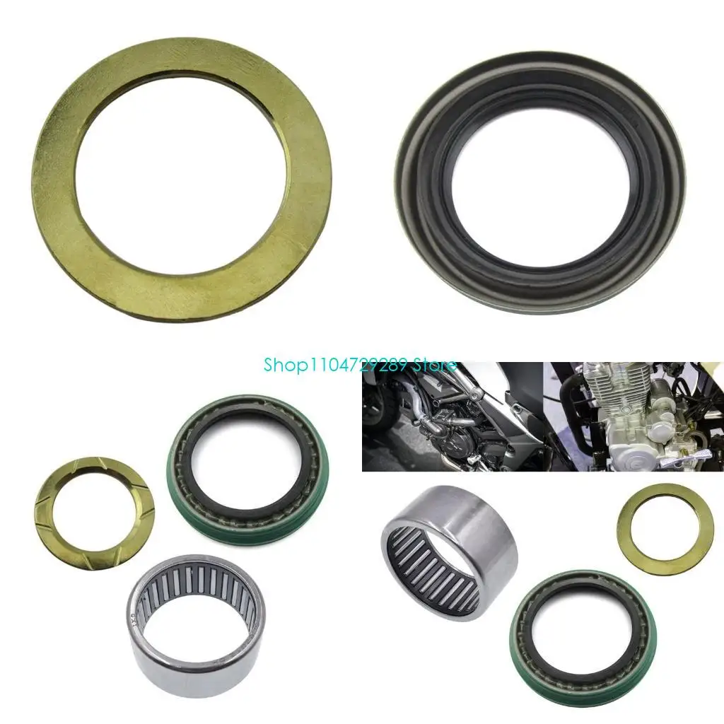 D8KE Bearings Spacer Oil Seal Set For Pajero Montero 2Nd L200 3Rd 1990-2005 MB160850 MB160670 MB160671