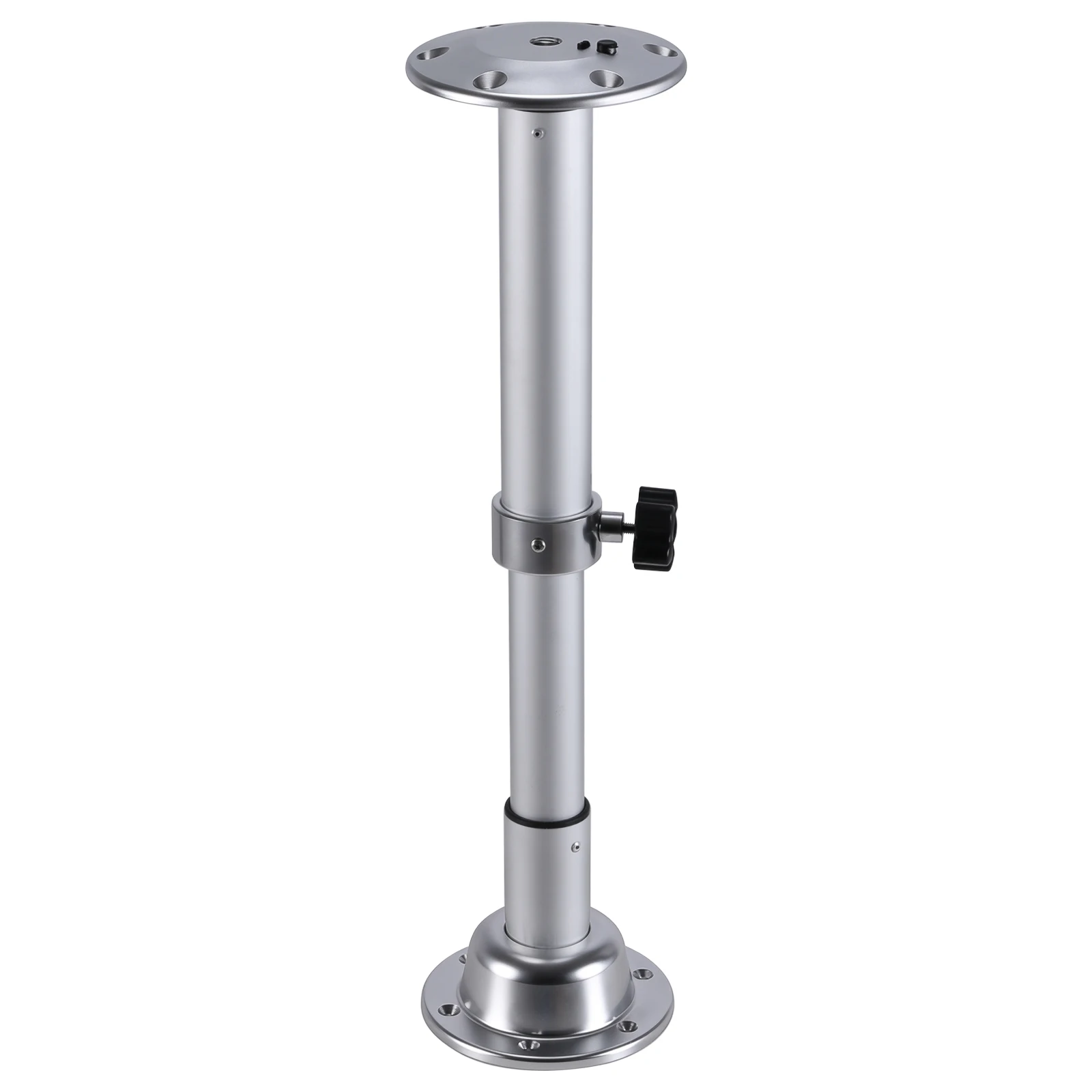

Detachable Aluminum Alloy Stand Base with Gas Lift Telescopic Table Legs One-Leg Lifting System for Boat Yacht Motorhome Caravan