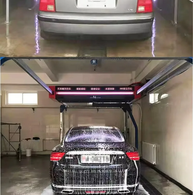 Customized Full Automatic Cheap Price Touchless Self Service 360 Degree Washing Foamer Car Wash Machine With CE Certificate
