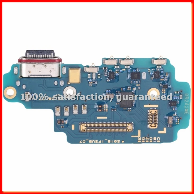 45W USB Charging Port Flex Cable for Galaxy S23 Ultra S918U Charger Dock Connector Board Flex-A86Z