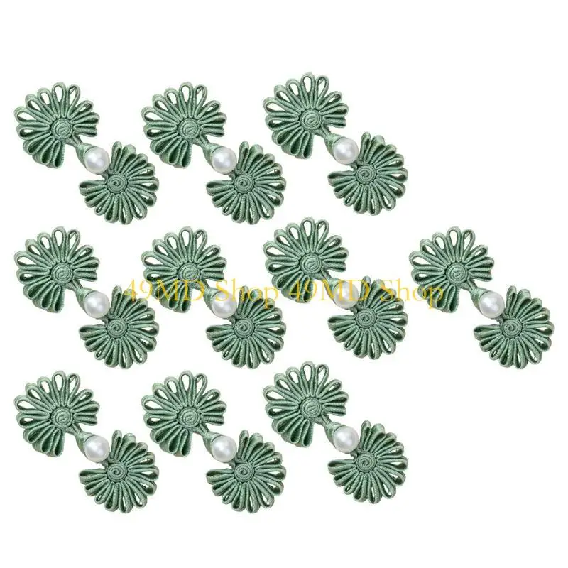 49MD Chinese Buttons Knot Closure Cheongsam Traditional Handcraft Accessories