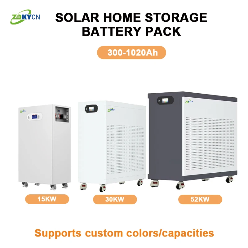 Haichen 30KWh 50kWh Mobile Home Energy Storage System 51.2V 300Ah Lithium Solar Battery Floor Mounted Lifepo4 Solar Battery Pack