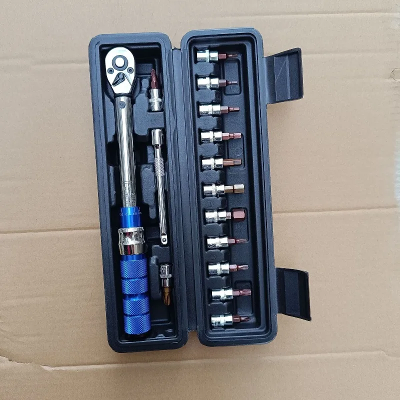 Torque wrench scale adjustable high precision preset torque torque kg spark plug car maintenance kit