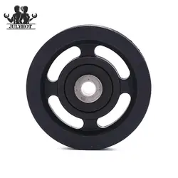 Universal Diameter 90mm Bearing Pulley Wear-resistant Wheel Cable Wearproof Bearing Pulley Gym Home Sport Fitness Equipment Part