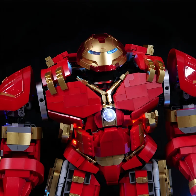 مجموعة إضاءة LED DIY لـ LEGO 76210 Super Heros مجموعة مكعبات البناء للبالغين والأطفال هدية عيد الميلاد (إضاءة LED فقط، بدون نموذج كتل)