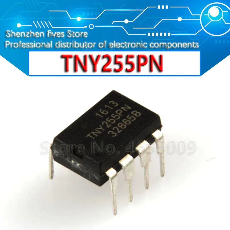 10PCS TNY255PN DIP8 TNY255P DIP TNY255 DIP-8 255PN new and original IC