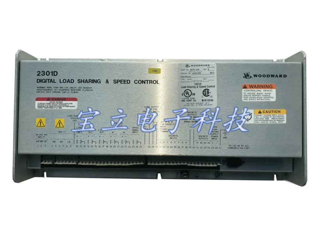 WOODWARD 2301D Generator Set Control Governor 8273-140 Speed Controller