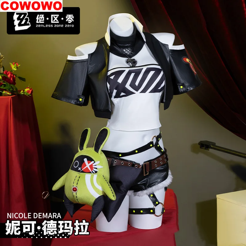 

COWOWO Zenless Zone Zero Nicole Demara Women Cosplay Costume Cos Game Anime Party Uniform Hallowen Play Role Clothes Clothing