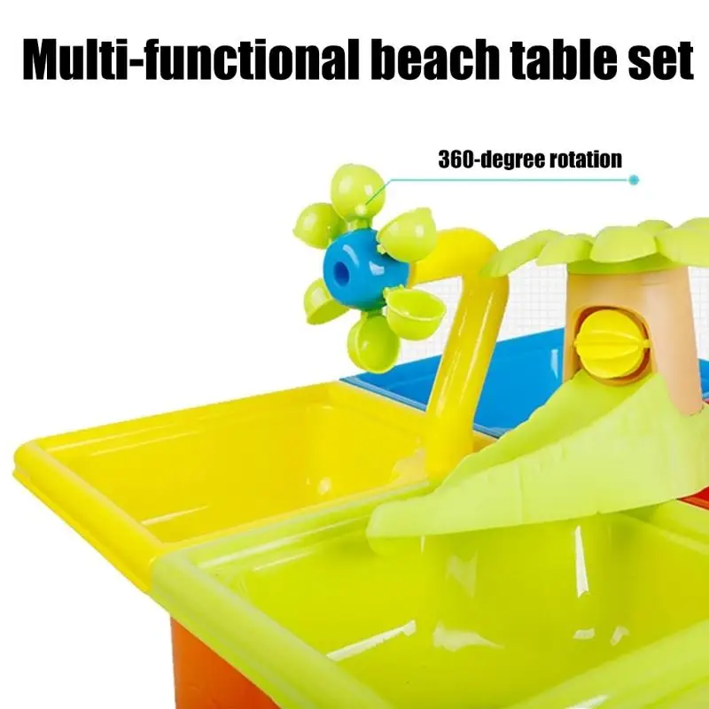 

Beach Toy Summer Beach Play Set for Kids Water and Sand Toy Bucket Set for Outdoor Fun Bucket and Tool L8RB