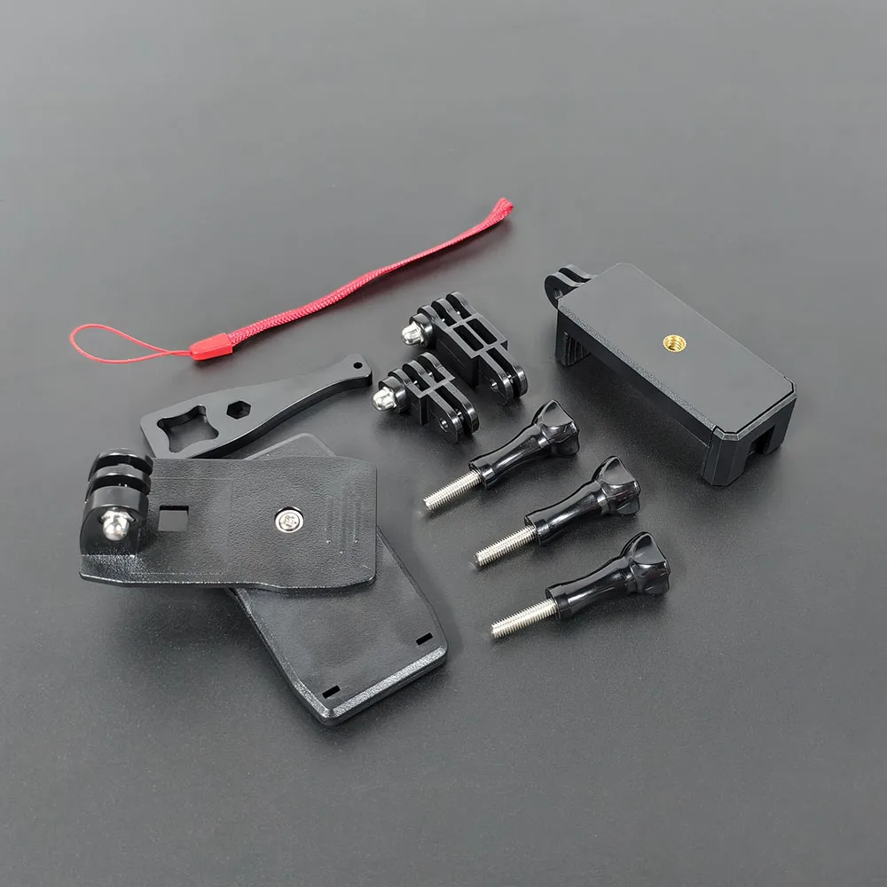 Rucksack Strap Clip 360 Grad Rotation Hut Gürtel Clamp Halterung Für Gopro Hero 12 11 10 9 insta360 X4 X3 Action Kamera Zubehör