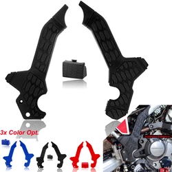 Frame Guards Protector Cover For Honda CRF300L CRF 300L Rally / ABS 2021 2022 2023 2024 Left and Right Frame Protector Cover