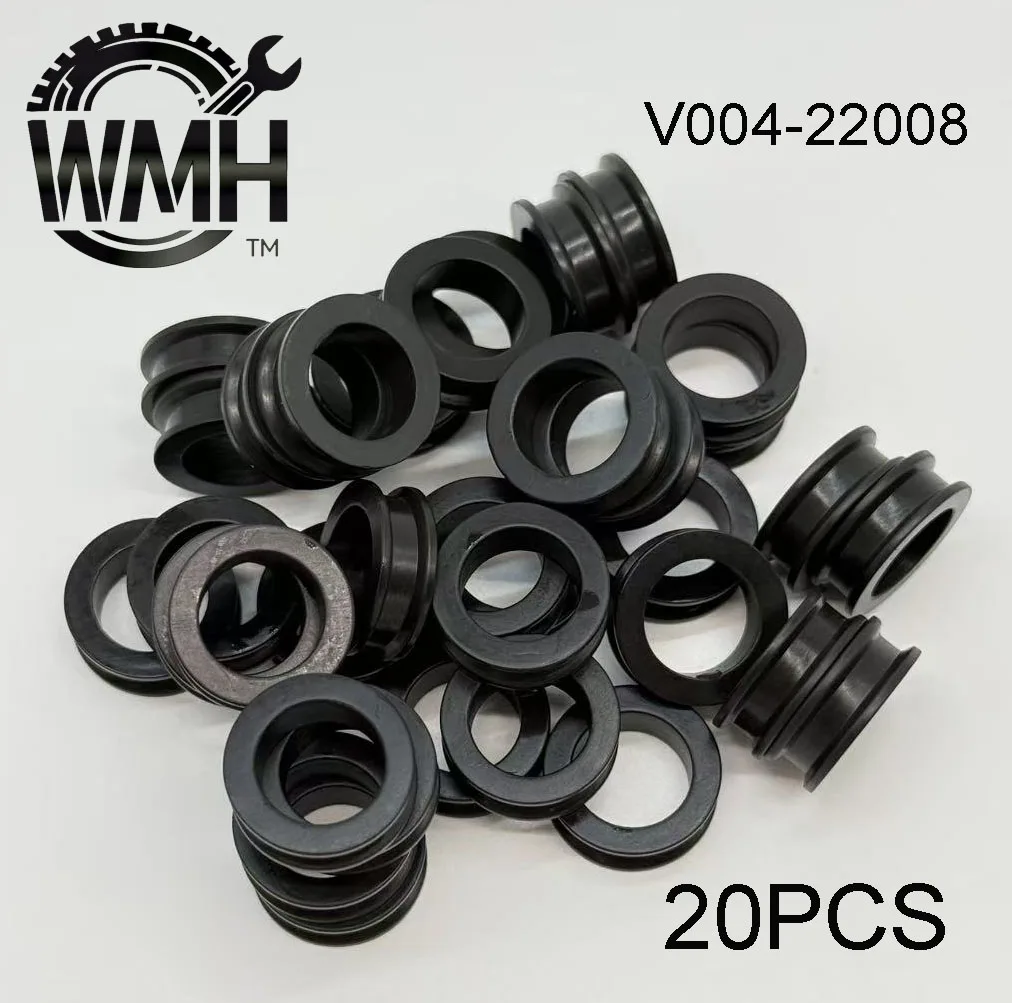 20pcs 22008 Fuel Injector Upper Rubber Seal 2325020010 Size 15*10*5.2mm For Toyota Previa Paseo 3.0 V6 Lexus ES300